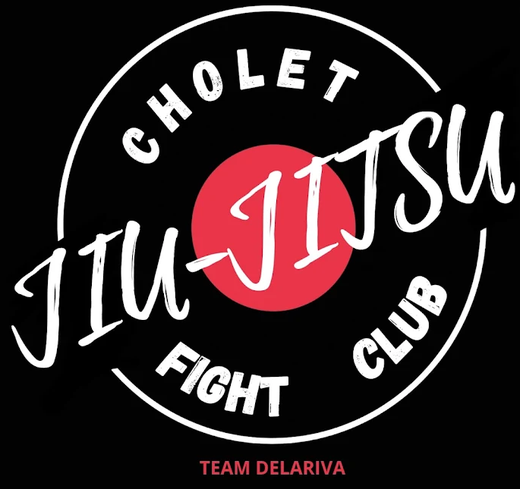 Logo Cholet Jiu-Jitsu Fight Club, Team Delariva